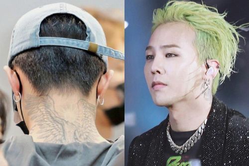 Bí mật về hình xăm người đàn ông khỏa thân trên gáy G-Dragon