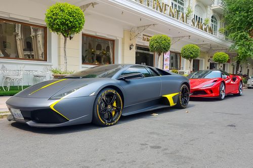 Ferrari F8 Tributo của Cường Đô La tụ họp với dàn xe hàng hiếm