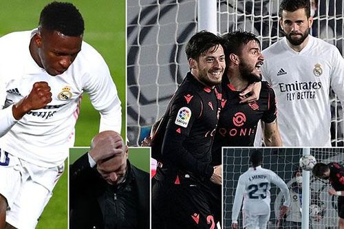 Real Madrid 1-1 Sociedad: Vinicius lập công, Real Madrid thoát hiểm phút cuối