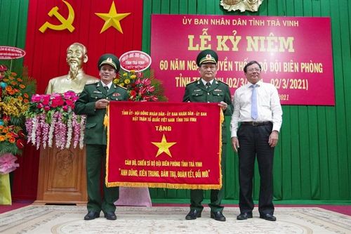 BĐBP Trà Vinh 'Anh dũng, kiên trung, bám trụ, đoàn kết, đổi mới'