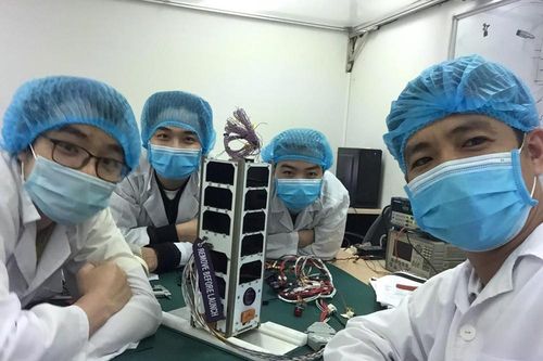 Vệ tinh made in Viet Nam đã hoàn thiện, chờ ngày phóng ở Nhật Bản