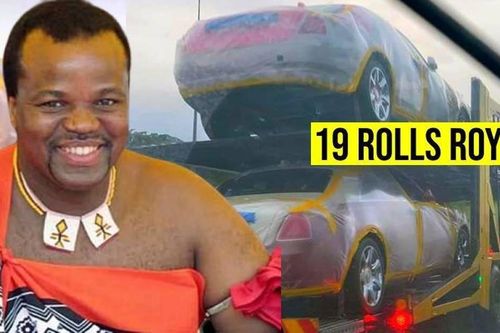 Nhà vua ở châu Phi mua 19 chiếc Rolls Royces tặng vợ