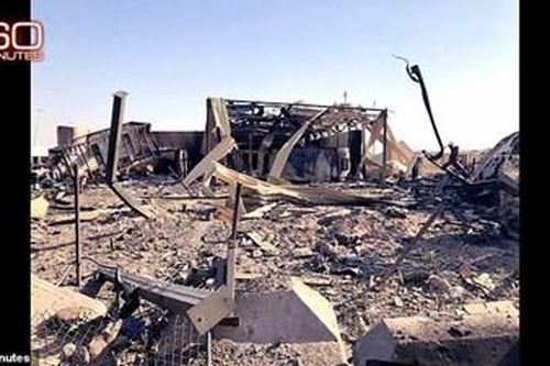 Hình ảnh mới tiết lộ khoảnh khắc tên lửa Iran dội xuống căn cứ Al Asad của Mỹ ở Iraq