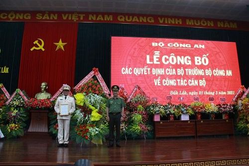 Đắk Lắk có tân giám đốc công an tỉnh