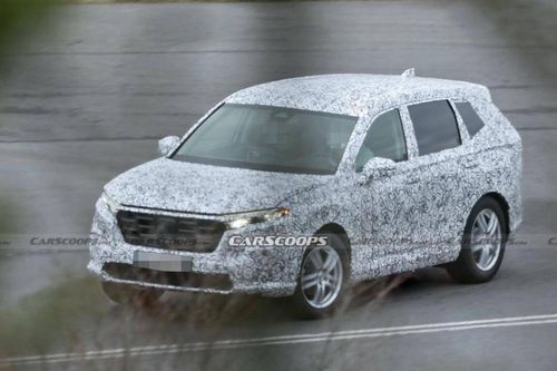 Honda CR-V mới lần đầu lộ diện dưới lớp ngụy trang