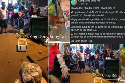 Người đàn ông vứt 12 tờ vé số vào thùng rác, ai ngờ trúng 180 triệu và cái kết bất ngờ