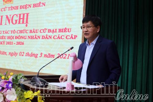 Tập huấn công tác tổ chức bầu cử ĐBQH khóa XV và đại biểu HĐND các cấp nhiệm kỳ 2021 - 2026