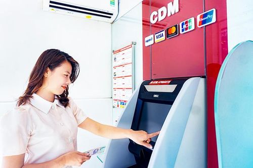 Máy CDM của Agribank Khánh Hòa: Nhiều tiện ích vượt trội