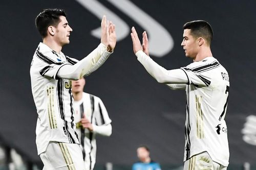 Morata ghi bàn sau pha chạm bóng đầu tiên