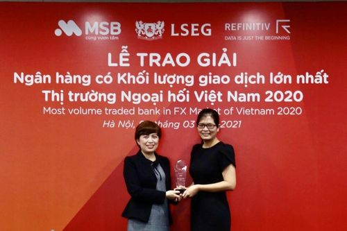 Ngân hàng có khối lượng giao dịch ngoại hối lớn nhất Việt Nam