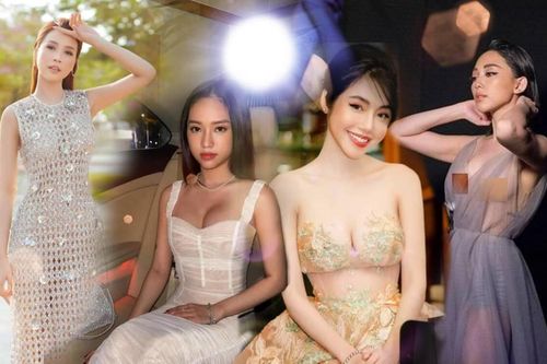 Hot girl Thúy Vi diện váy mỏng như tờ giấy, fan 'đỏ mắt' không tìm ra điểm nhạy cảm