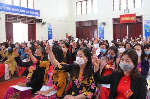 Bắc Giang tổ chức điểm Đại hội đại biểu Phụ nữ cấp cơ sở