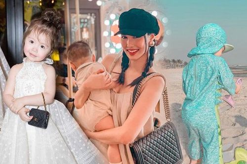 Cậu ấm cô chiêu của sao Việt ăn diện sang chảnh, xịn nhất là con Lan Khuê