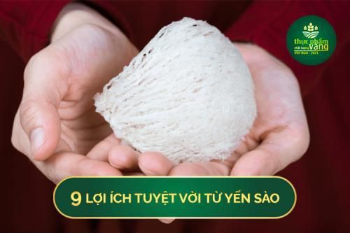 9 tác dụng của yến sào đối với sức khỏe