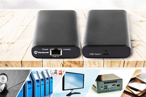 Microchip ra mắt Bộ chuyển đổi PoE sang USB Type-C đầu tiên chuẩn IEEE  802.3bt