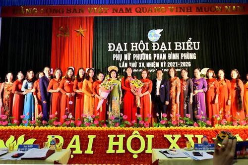 Đại hội đại biểu phụ nữ phường Phan Đình Phùng