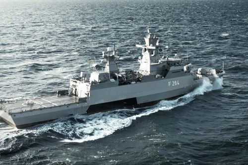 Nối gót Anh-Pháp, Đức điều tàu chiến đi qua Biển Đông