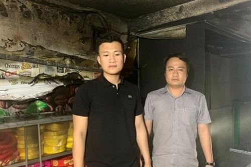 Dũng cảm cứu người trong hỏa hoạn