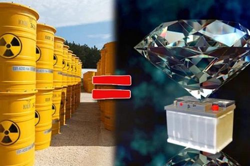 Pin kim cương nhân tạo 'siêu trâu' dùng 100 năm mới hết