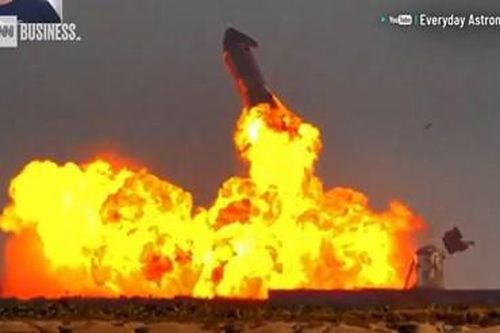 Nguyên mẫu phi tuyền Starship SN10 của SpaceX phát nổ sau khi hạ cánh thành công