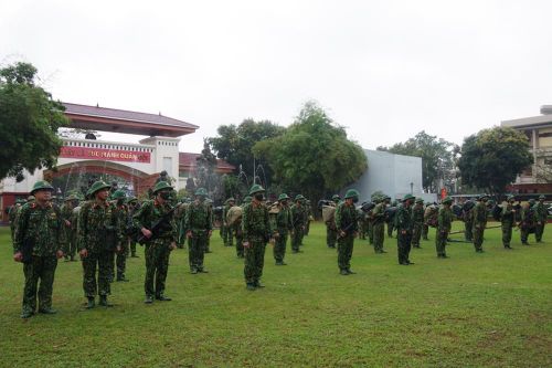 Bộ CHQS tỉnh huấn luyện chuyển trạng thái sẵn sàng chiến đấu