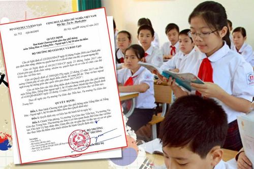 Bộ GD-ĐT giải thích về thông tin 'Tiếng Hàn trở thành môn học bắt buộc từ lớp 3 đến 12'