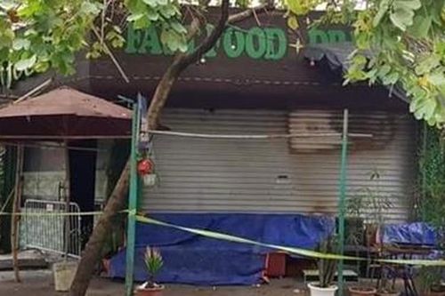 Cháy quán cà phê, một người tử vong