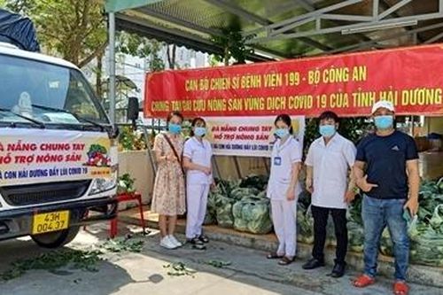 Bệnh viện 199 chung tay giải cứu nông sản Hải Dương