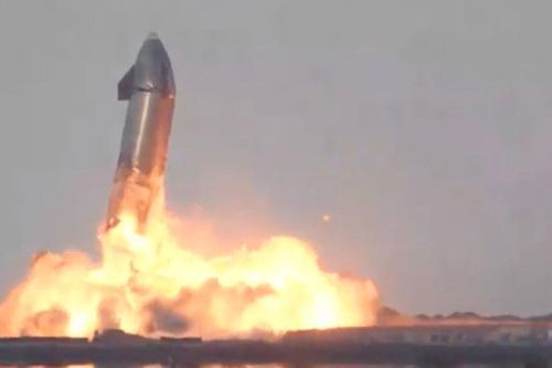 Tàu vũ trụ mới nhất của SpaceX phát nổ sau khi hạ cánh