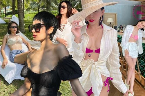 Chưa đến mùa Hè mà dàn mỹ nhân Việt đã tưng bừng diện đồ bơi khoe khéo dáng chuẩn