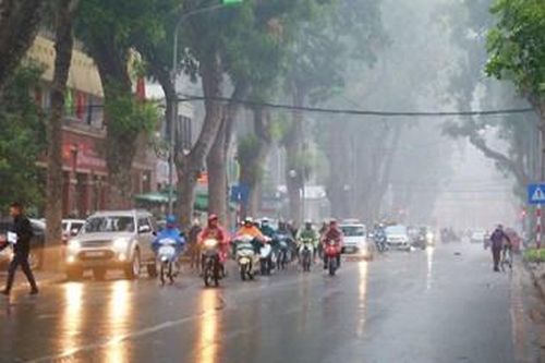 Các tỉnh Bắc Bộ và Trung Bộ có sương mù, đêm và sáng trời rét
