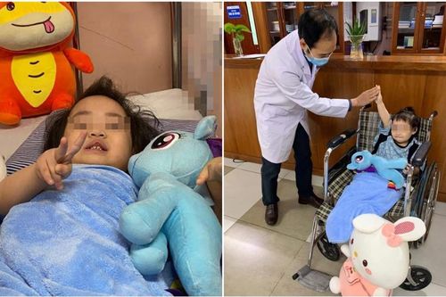 Những hình ảnh đáng yêu, khỏe khoắn của cháu bé 3 tuổi rơi chung cư trong ngày xuất viện