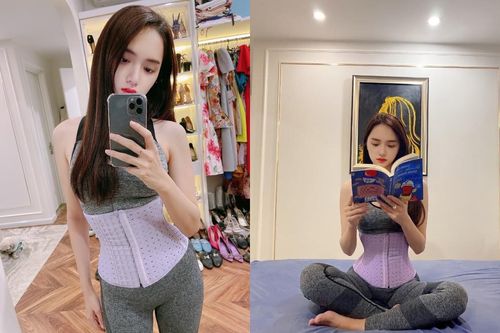 Hương Giang tiết lộ 'vũ khí bí mật' lấy lại vòng eo nhỏ sau Tết - Latex by W.STORE