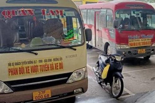 Nghệ An: Các nhà xe đình công vì bị 'cướp' khách sẽ hoạt động trở lại vào ngày 7/3