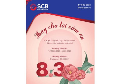 Nhiều ngân hàng ưu đãi khách hàng dịp 8-3