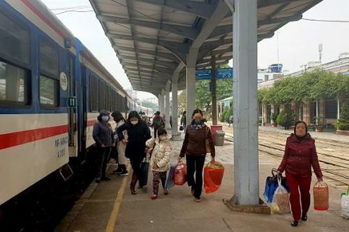 Đường sắt tăng cường chạy tàu tuyến Hải Phòng - Hà Nội