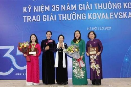 Giải thưởng Kovalevskaia 2020 vinh danh nữ trí thức Việt Nam
