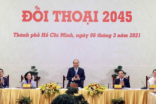 Thủ tướng Nguyễn Xuân Phúc chủ trì cuộc 'Đối thoại 2045'
