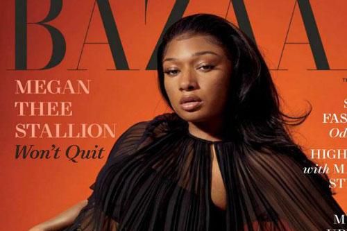 Megan Thee Stallion 'thả rông' táo bạo trên tạp chí