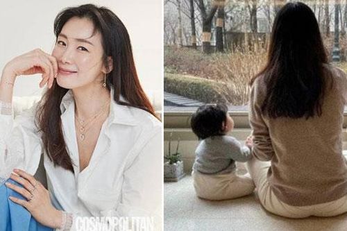 Mỹ nhân 'Bản tình ca mùa đông' khoe con gái 9 tháng tuổi khiến ai cũng trầm trồ