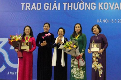 Các nhà khoa học nữ Viện Hóa học các hợp chất thiên nhiên nhận Giải thưởng Kovalevskaia năm 2020