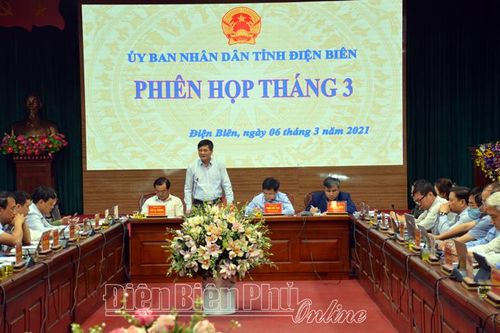 UBND tỉnh họp phiên thường kỳ tháng 3