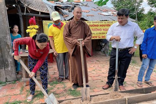 Hội Từ thiện Tường Nguyên khởi công xây dựng 10 căn nhà tình thương