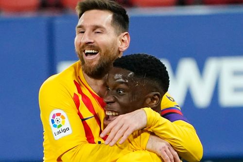 Messi có 2 pha kiến tạo đưa Barca áp sát ngôi đầu của Atletico