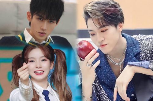 Học viên 'Sáng tạo doanh 2021' đang cầm kịch bản của đàn chị Bonbon Girls 303 vì bất mãn với Santa