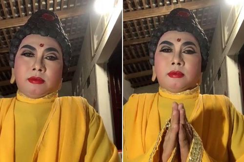 Dân mạng bức xúc khi nam thanh niên hóa thân thành Phật Tổ để chơi... TikTok