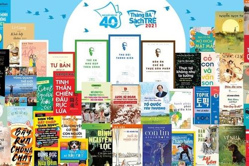 Nhà Xuất bản Trẻ ra mắt 136 tựa sách nhân sự kiện 'Tháng ba sách trẻ'