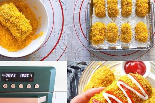 Dùng nồi chiên không dầu làm khoai tây viên giòn thơm ngon xuất sắc