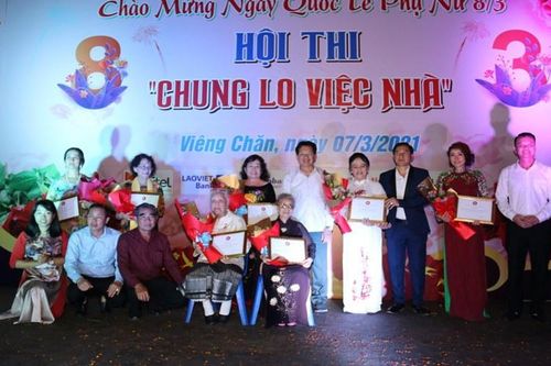 Kiều bào Lào với Ngày Quốc tế Phụ nữ năm 2021