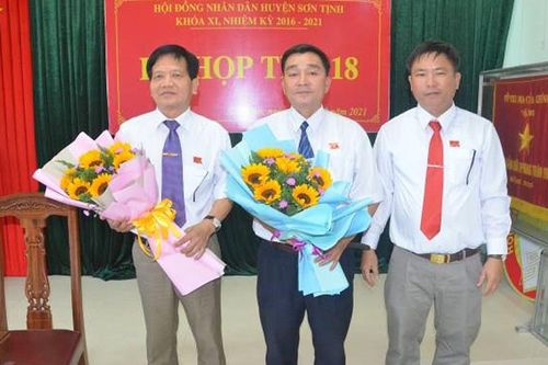 Nguyên Trưởng Công an huyện được bầu giữ chức Chủ tịch UBND H. Sơn Tịnh